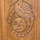 Art Deco buffet in raw and solid oak, 1935