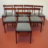 Set of 8 chairs Scandinavian "Rungstedlund"