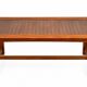 Table exotique Thaïlande en verre et bois massif 