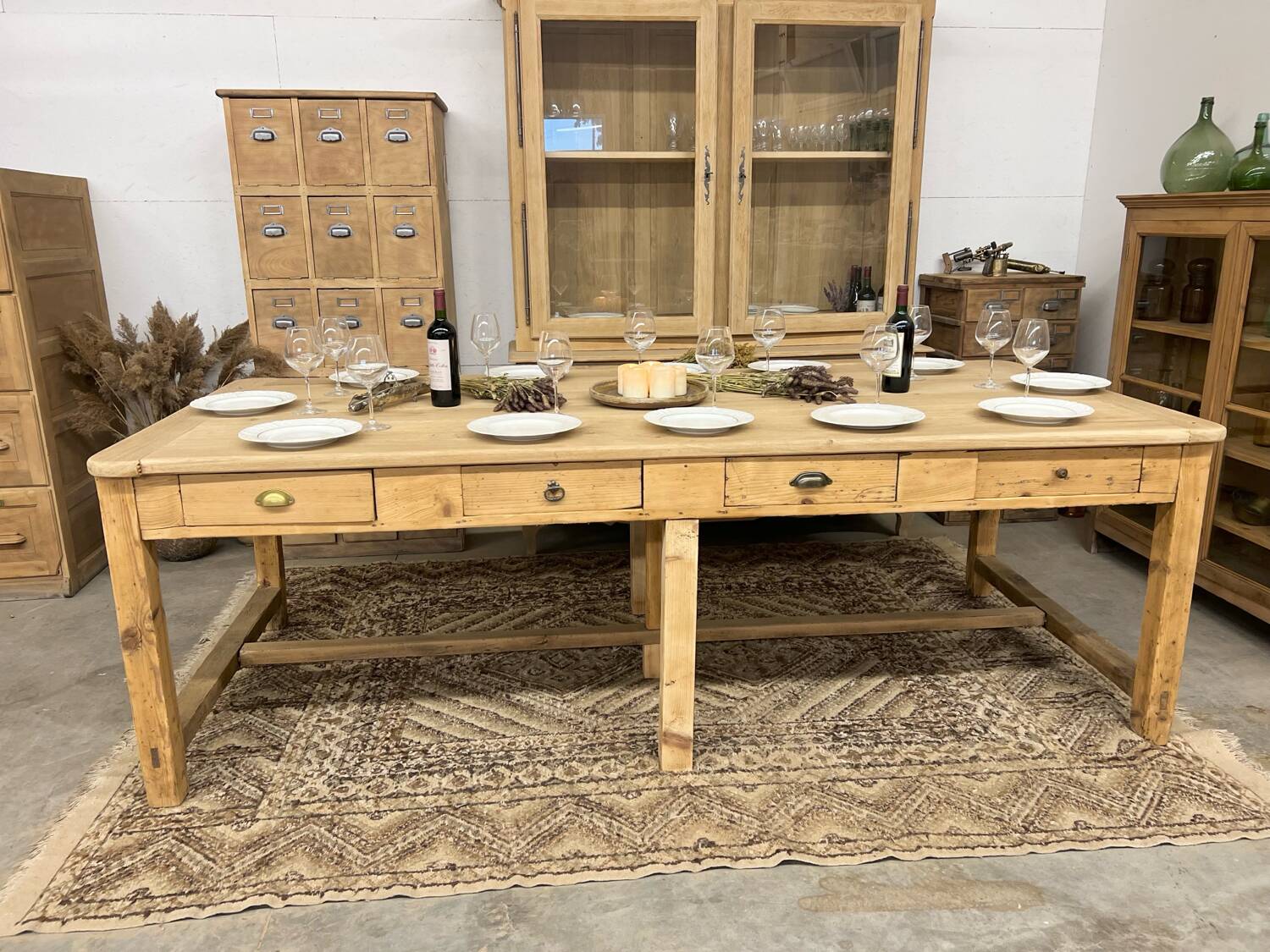 Very large farmhouse table