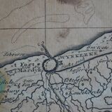 Map of the County of Flanders Belgium by Peter Schenck (1660 1718)