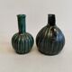 Two  pieces of pottery from Michael Andersen Bornholm - Denmark. Estimated 1960s.