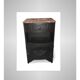 Art Deco bedside table with marble