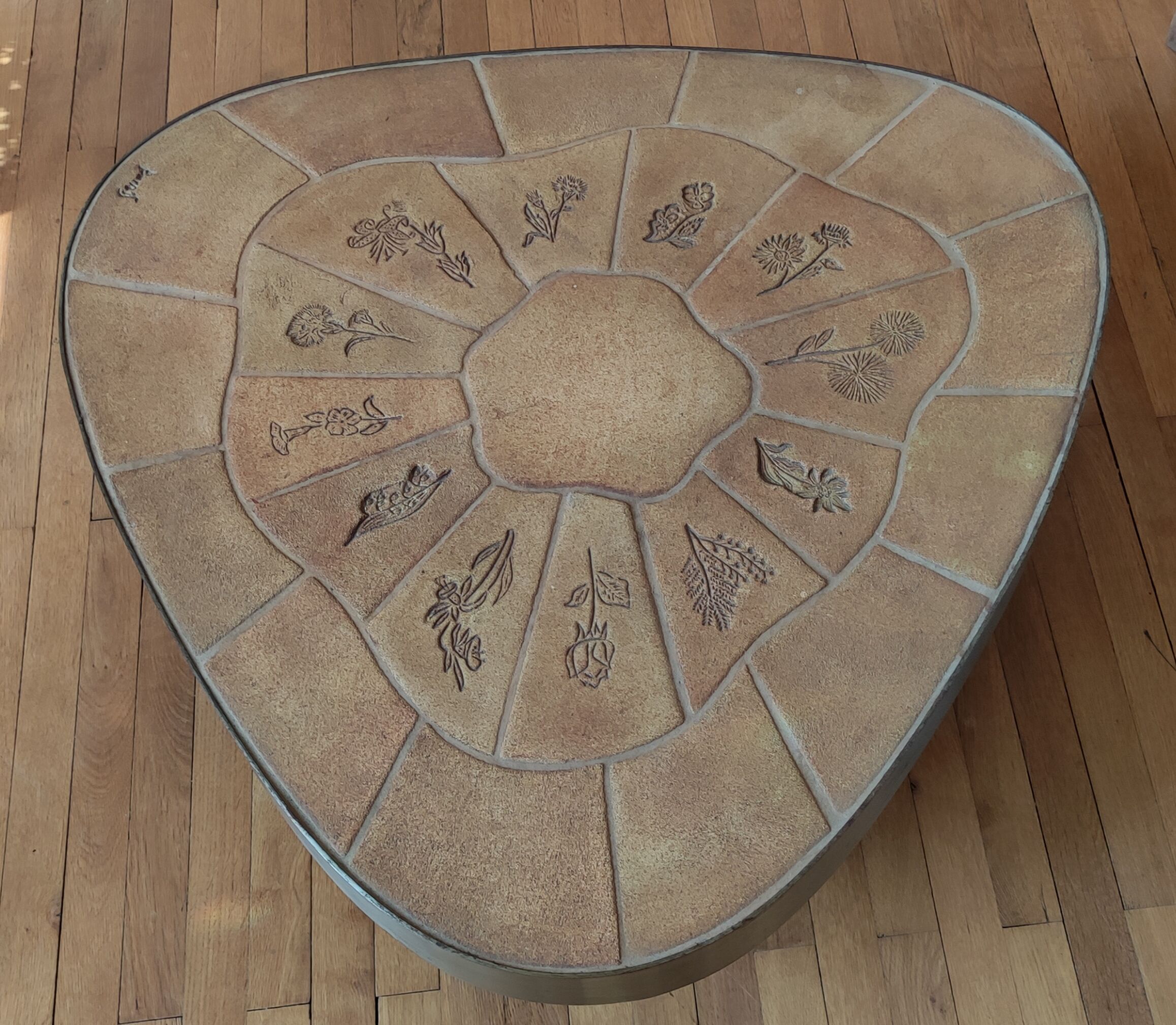 Vintage coffee table by Barrois