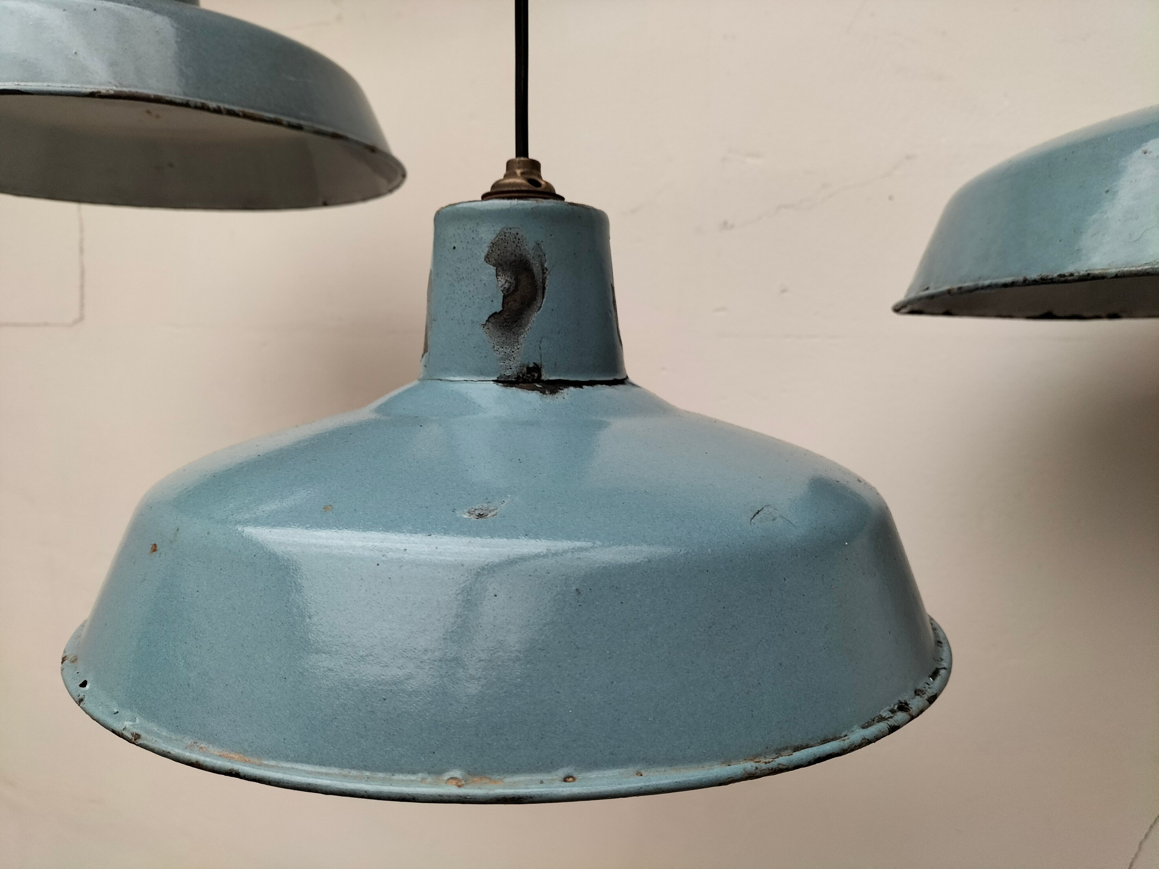 Series of antique lamps