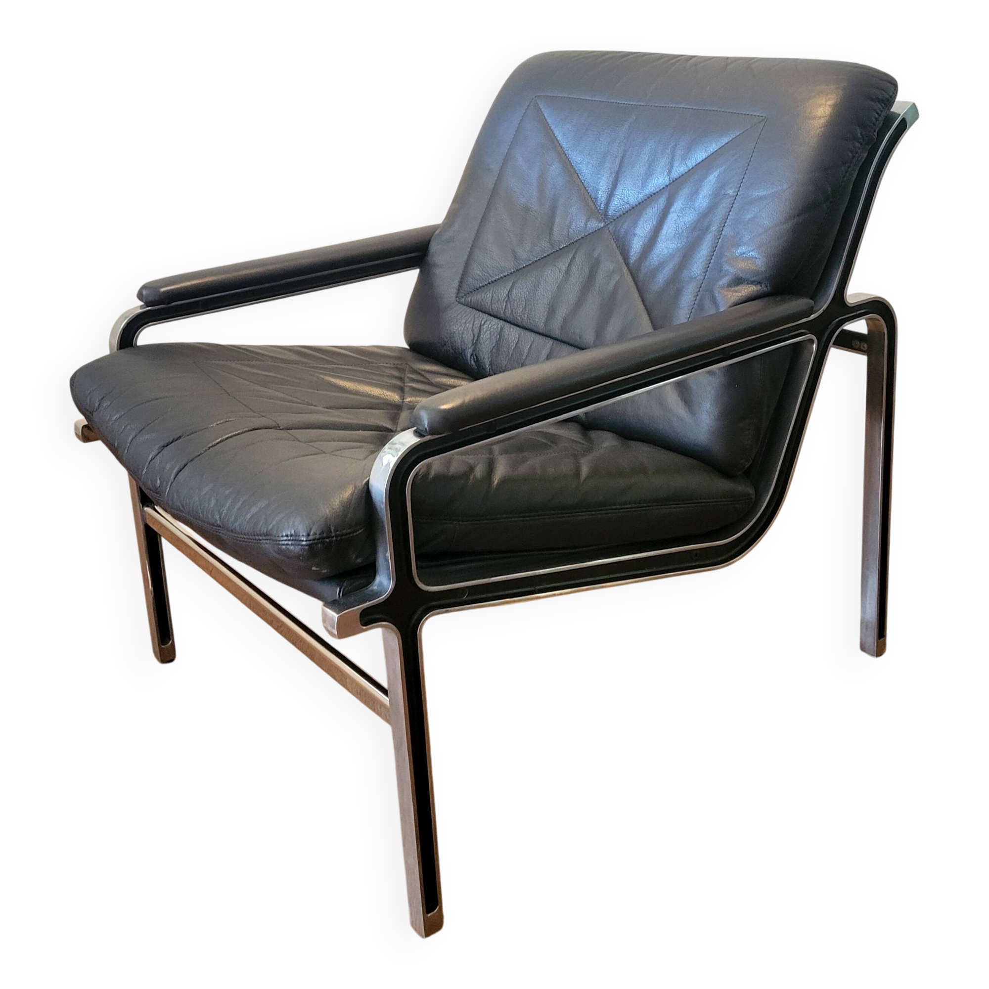 Mid-century modern lounge chair by André Vandenbeuck for Strässle 1960