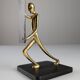Art Deco Bronze Candelabra Pair by Karl Hagenauer, 1930s