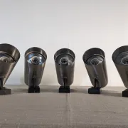 Modernist spot light by R.J Caillette for Parscot, France around 1960.