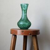 Murano blown glass vase, handcrafted in Italy