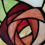 Tiffany style suspension