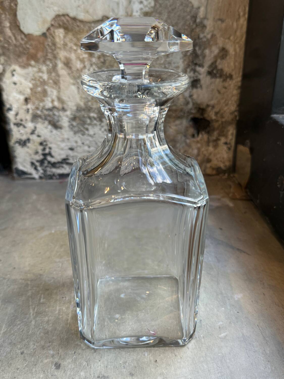 Baccarat crystal carafe