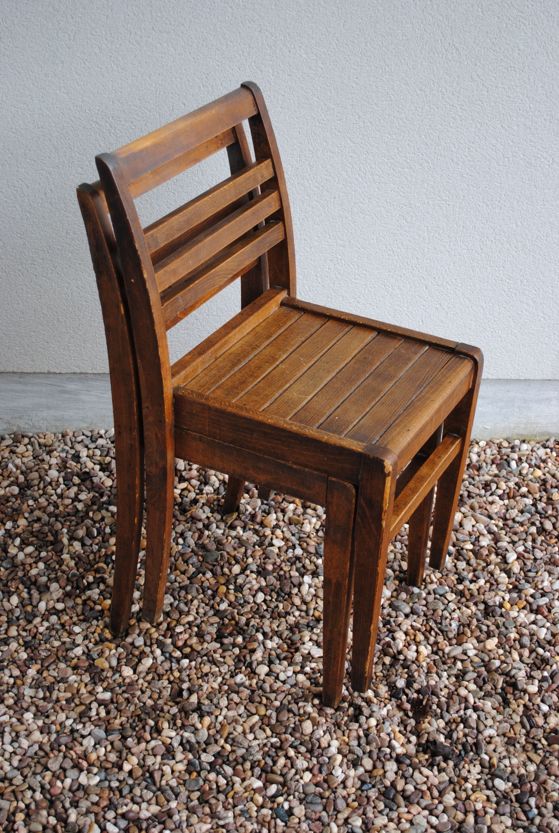 Suite de chaises René Gabriel 1950