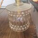 Lot 3 lampes baladeuses vintage verre soufflé