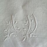 Damask tablecloth and 12 towels