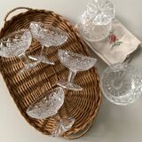 Crystal dessert cups