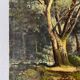 Tableau "Sous-bois", Huile sur toile