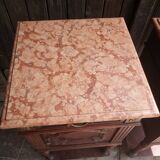 Pair of old bedsides