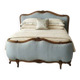 Antique French Louis XV Bed Demi Corbeille Double