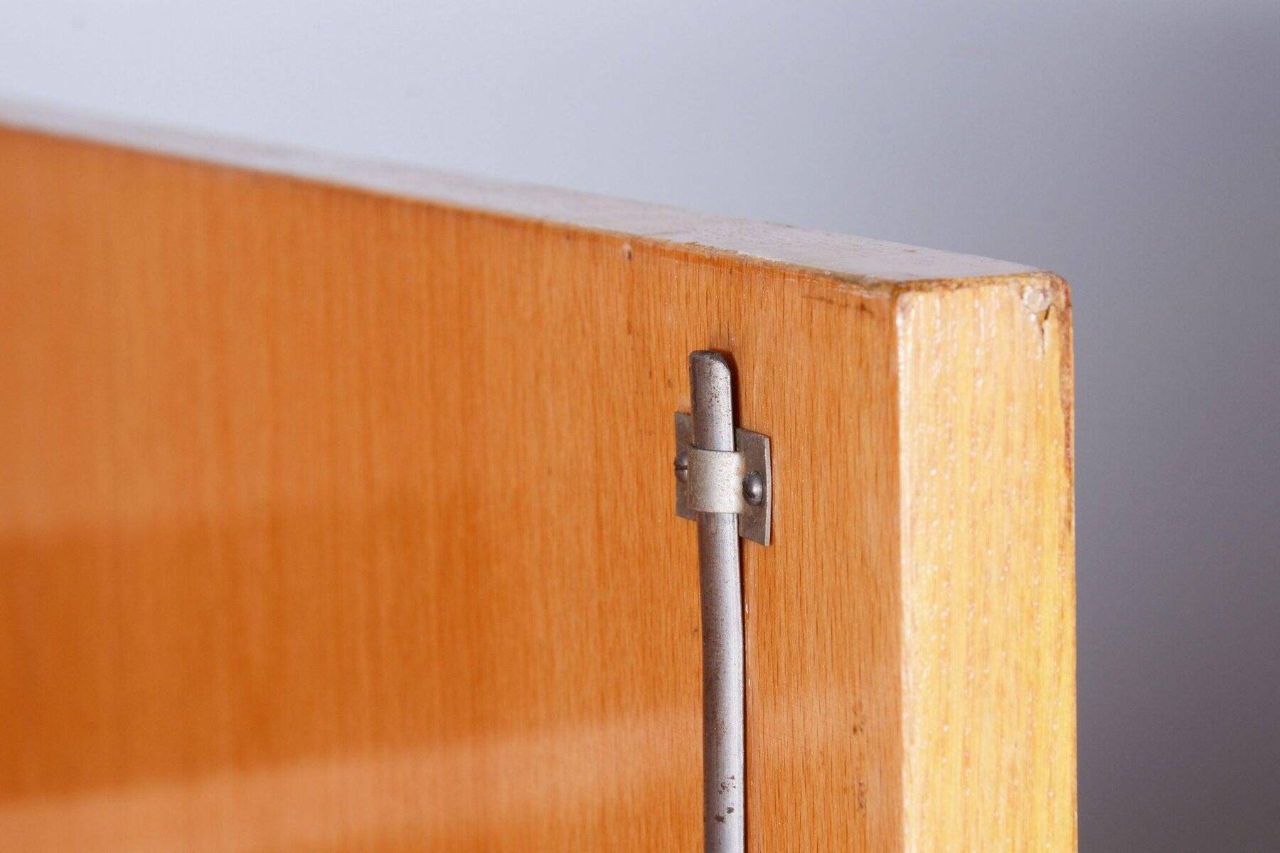 Mid-Century Modern Wardrobe in Ash from Tatra Pravenec, Czech, 1950s