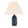 Blue crystal table lamp by Carl Fagerlund for Orrefors model RD1406