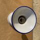 4 faience and brass ball and ball wall lamps - made in Italy