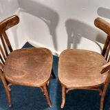 Pair of bistro chairs
