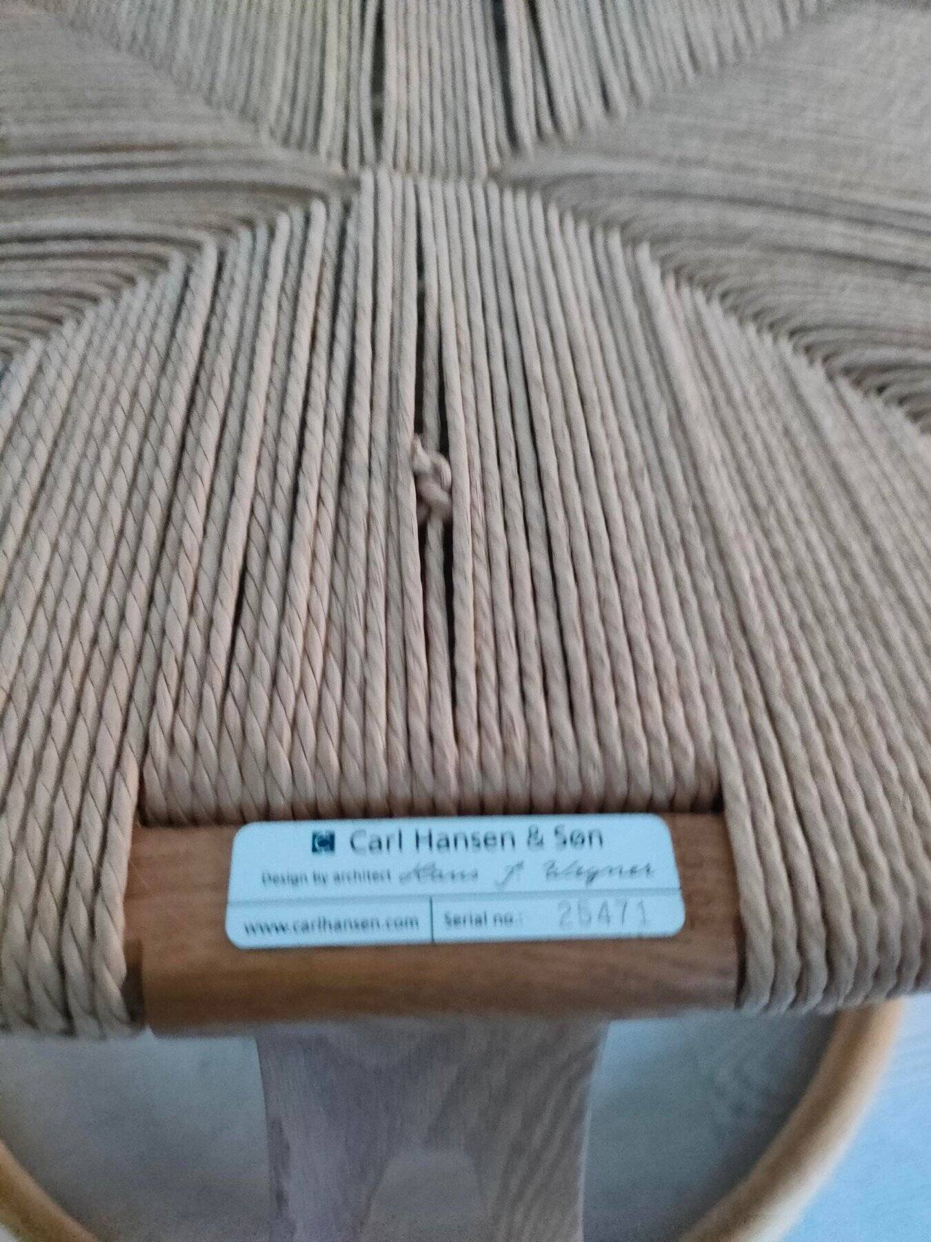 Carl Hansen & Søn - Hans J. Wegner - Dining room chair (6)