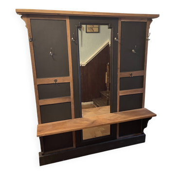 Old hotel cloakroom