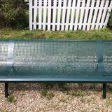 Parisian public garden bench 1950's