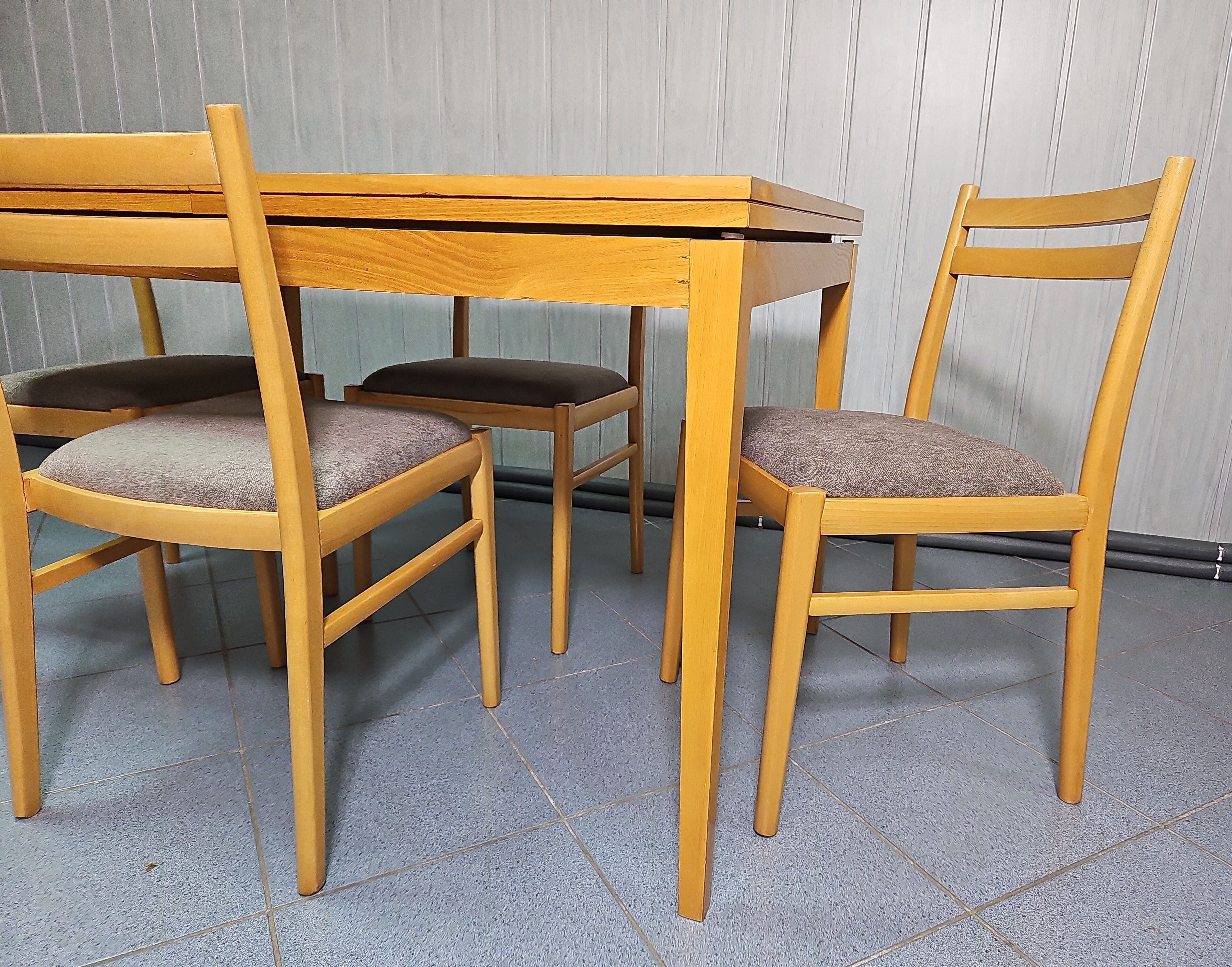 Jitona folding table Czechoslovakia 1970s.