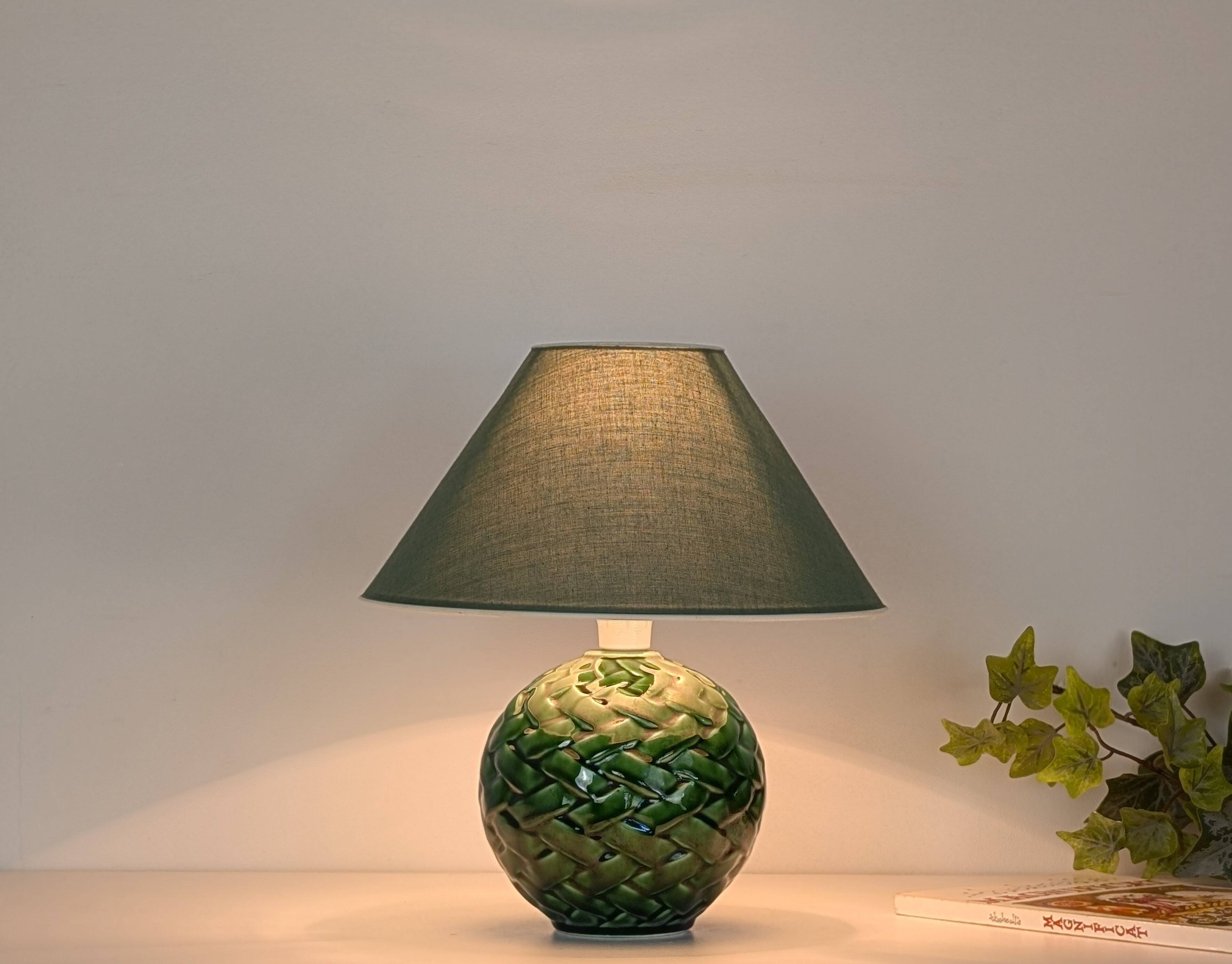 Lampe en céramique