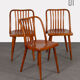 Set of 3 vintage chairs by Antonin Suman for Ton, 1960