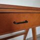 Bureau console vintage pieds compas