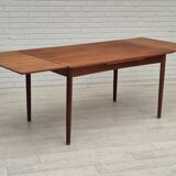 1970s, Danish foldable dining table, teak wood, original condition.
