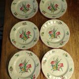 6 Lunéville Tulip Lamp Flat Plates