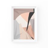 Leaves abstract print