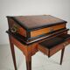 18th Century Indonesian Amboyna & Ebony Portable Writing Desk, custom stand