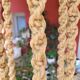 Large vintage macrame plant holder