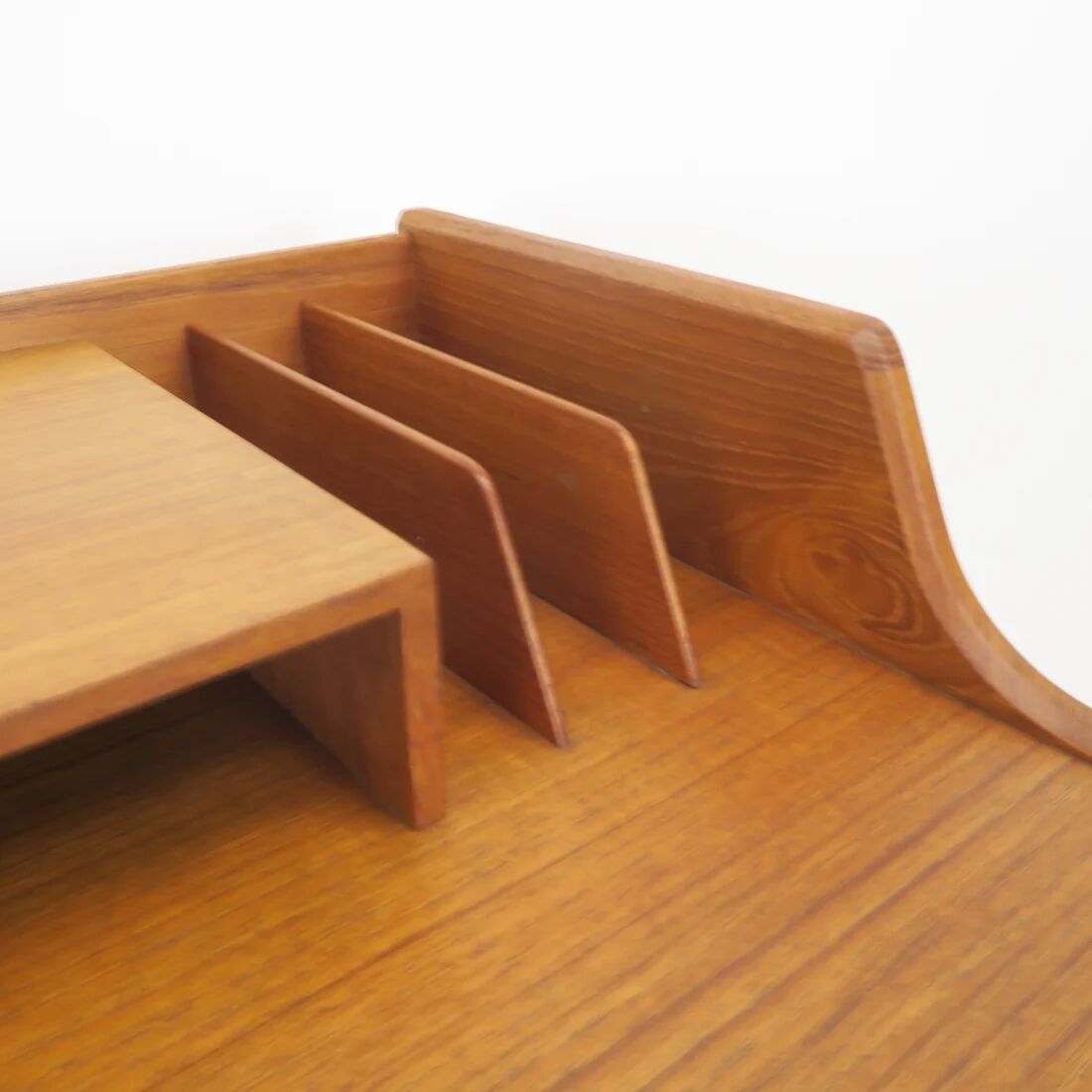 Model 56 desk in teak by Arne Wahl Iversen for Vinde Møbelfabrik, Denmark 1960