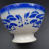 Bowl with earthenware parrots from Badonviller - circa 1940