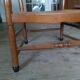 Large fauteuil paillé