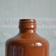 Glazed stoneware bottle