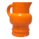 Pichet orange St Clément années 60