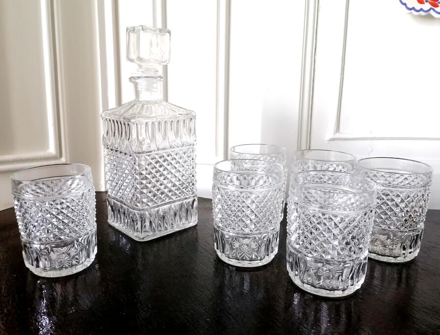 Whisky service 7 pieces