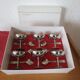 Vintage stainless steel ice cream service Letang and Remy