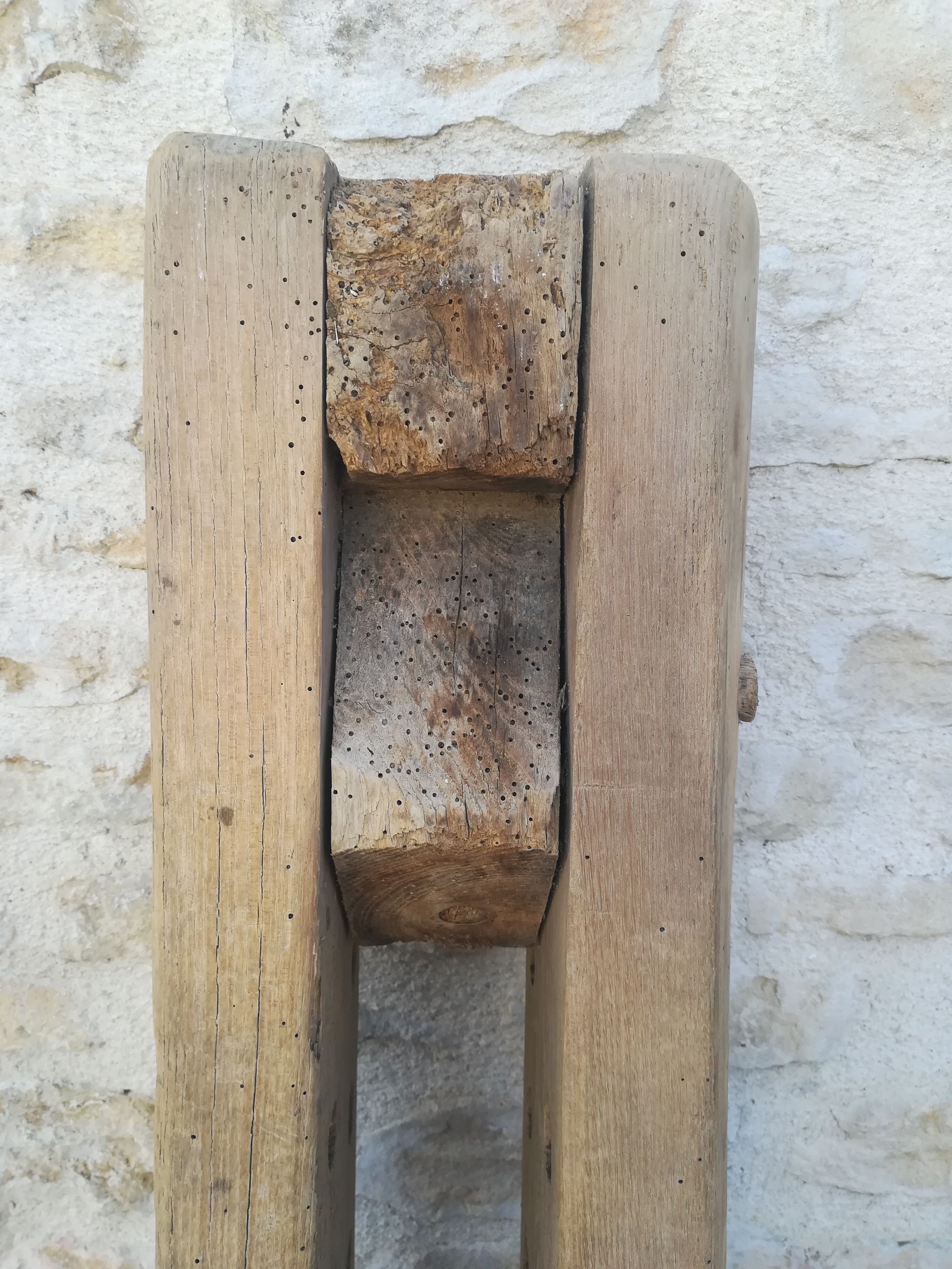 Wooden column