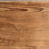 Old rectangular table - 1M40 - 2 drawers