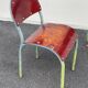 Small designer children's desk and its vintage chair