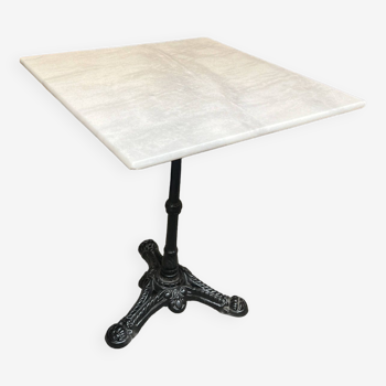 Marble bistro table.
