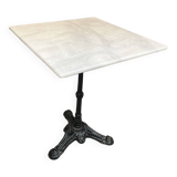 Marble bistro table.